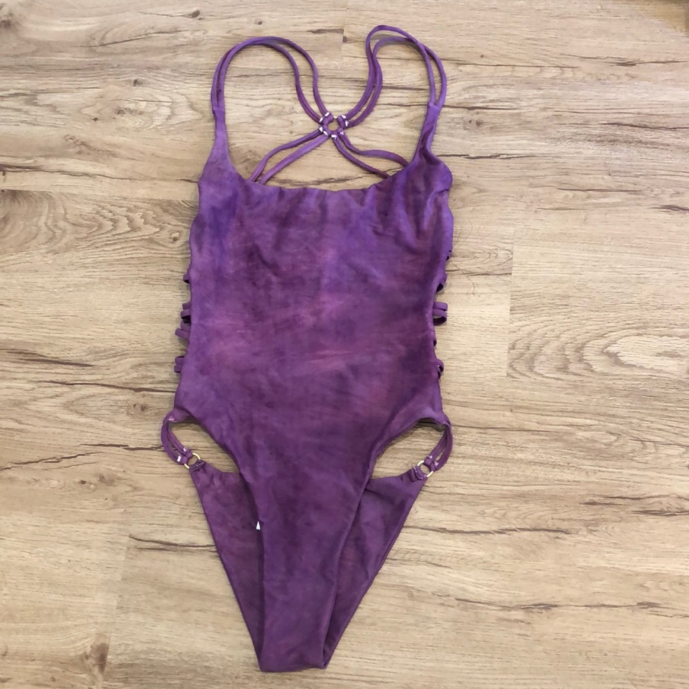 Blue Life Retro One-Piece Swimsuit